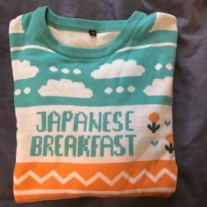 Acrylic band sweater // Japanese Breakfast